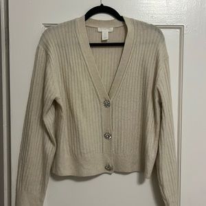 Zara Jeweled Cardigan OBO